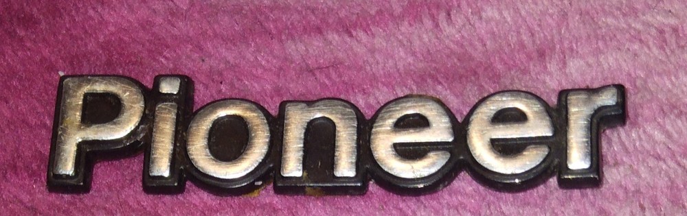 Original 1985-1990 Jeep Cherokee Pioneer Fender Emblem-used