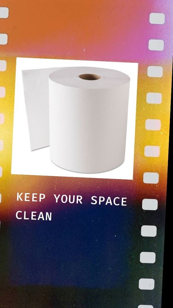 Ultra Absorbent White Paper Towels 6 Rolls 3600 Feet