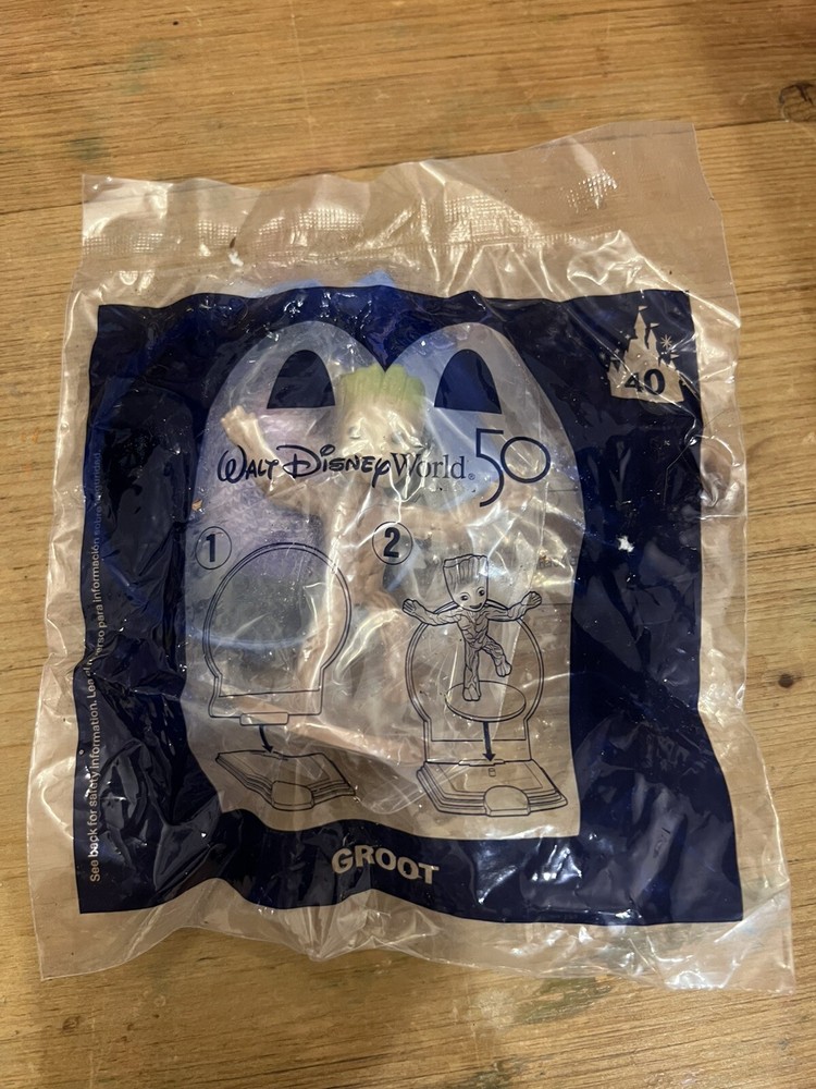 Groot Walt Disney 50th Anniversary #40 McDonald's Happy Meal Toy New