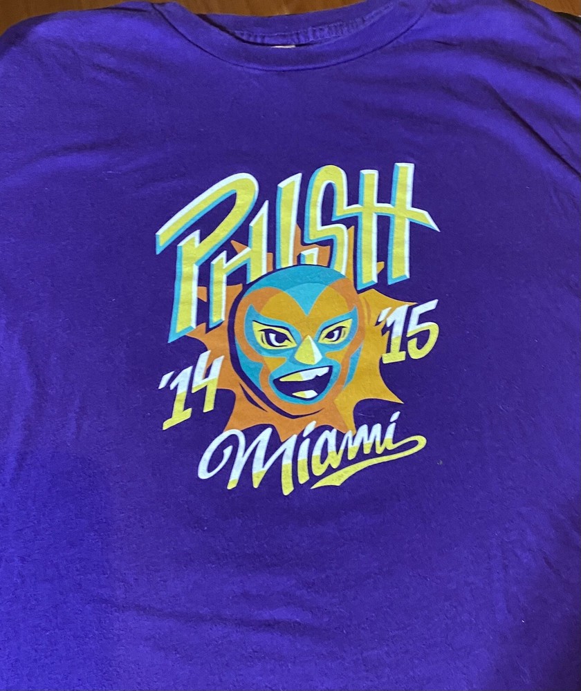 Phish New Years Eve 2014/2015 Tour Shirt XL New Old Stock-image