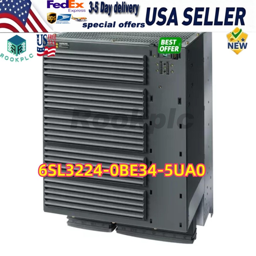 New Siemens 6SL3 224-0BE34-5UA0 6SL3224-0BE34-5UA0 G120 PM 240 Power Module