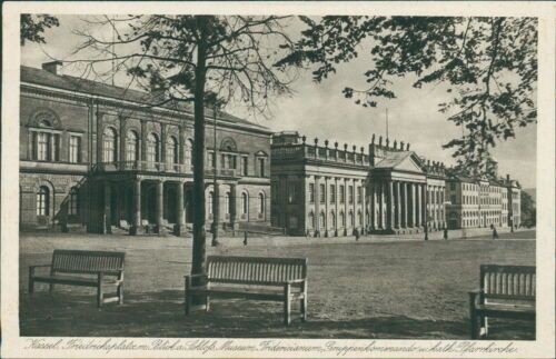 Ansichtskarte Kassel Friedrichsplatz Blick Schloß Museum Fridericianum  (Nr.888)