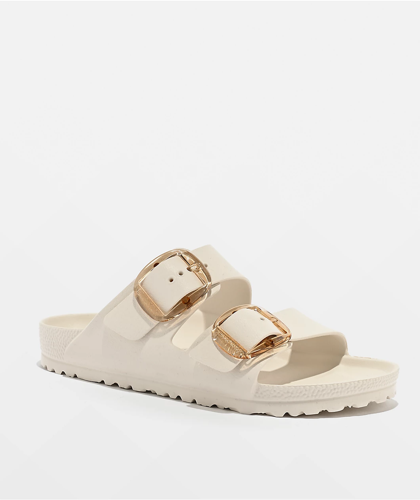 [FLASH SALE] Birkenstock Women's Arizona Big Buckle Eggshell EVA Sandals-image