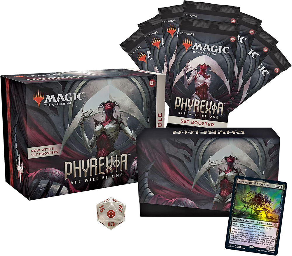 Magic: the Gathering Phyrexia: All Will Be One Bundle | 8 Set Boosters + Access