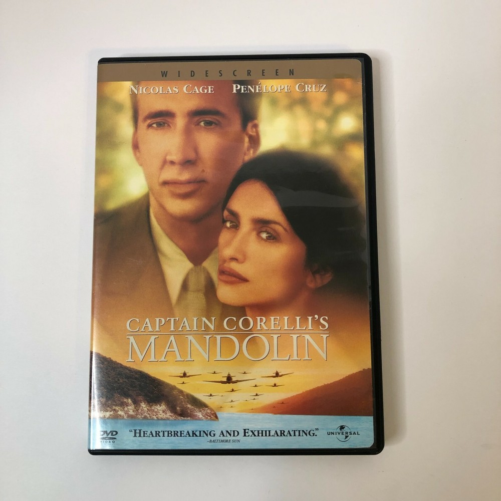 Captain Corelli's Mandolin (DVD, 2001) Tested