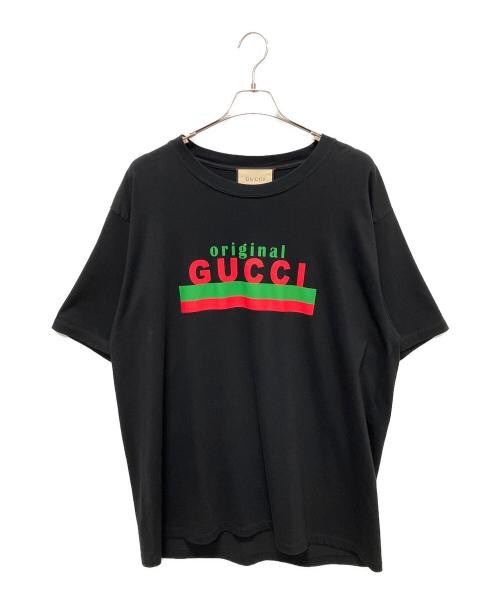 Original Gucci Print Oversize Tee with Signature Logo