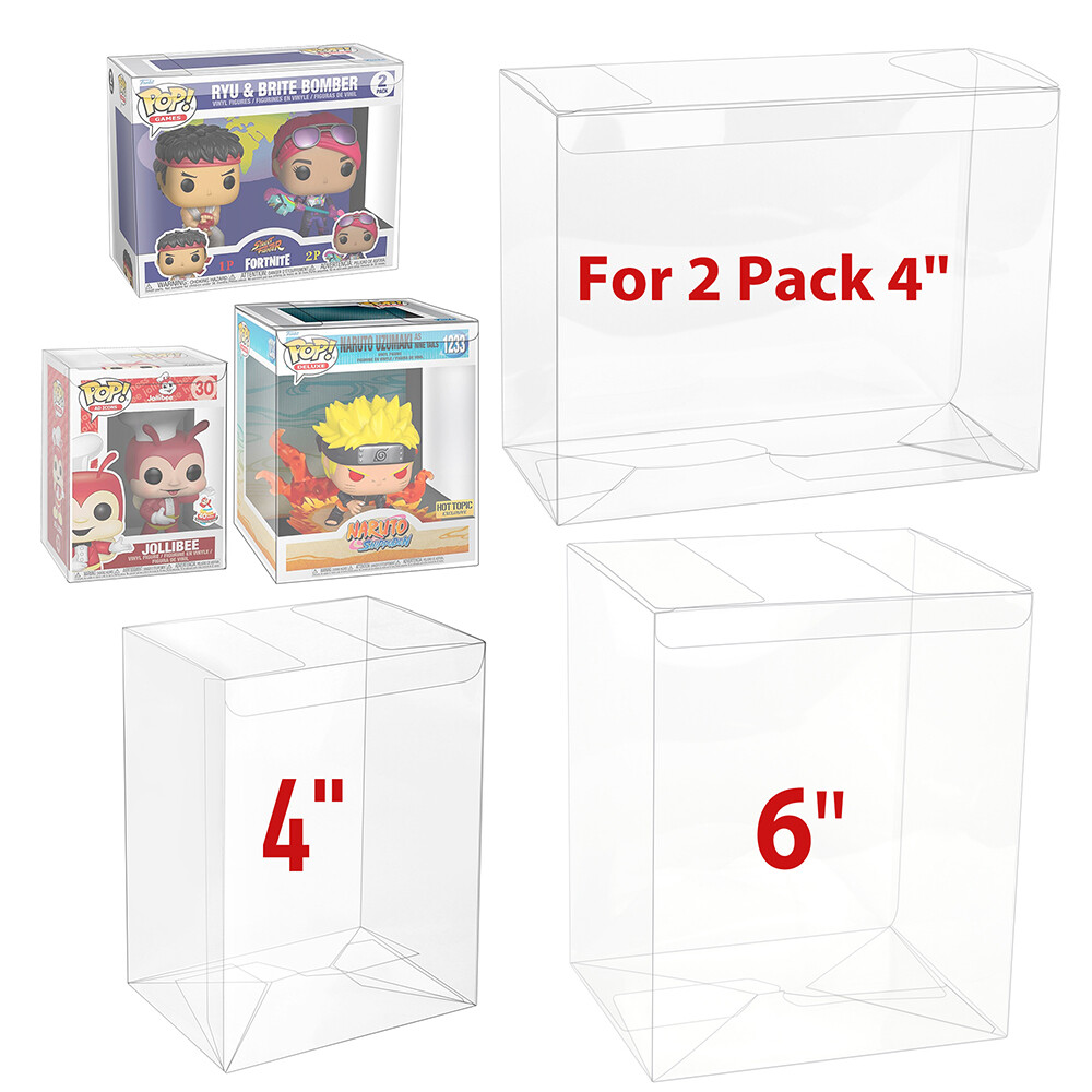 Pop Protector Display Case For Funko Pop Pack Boxes Vinyl Figures Collectibles