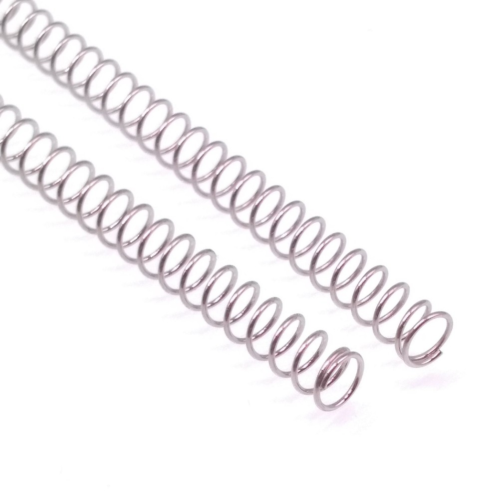 2-Pack 305mm 304 Stainless Steel Compression Springs 0.5x4mm