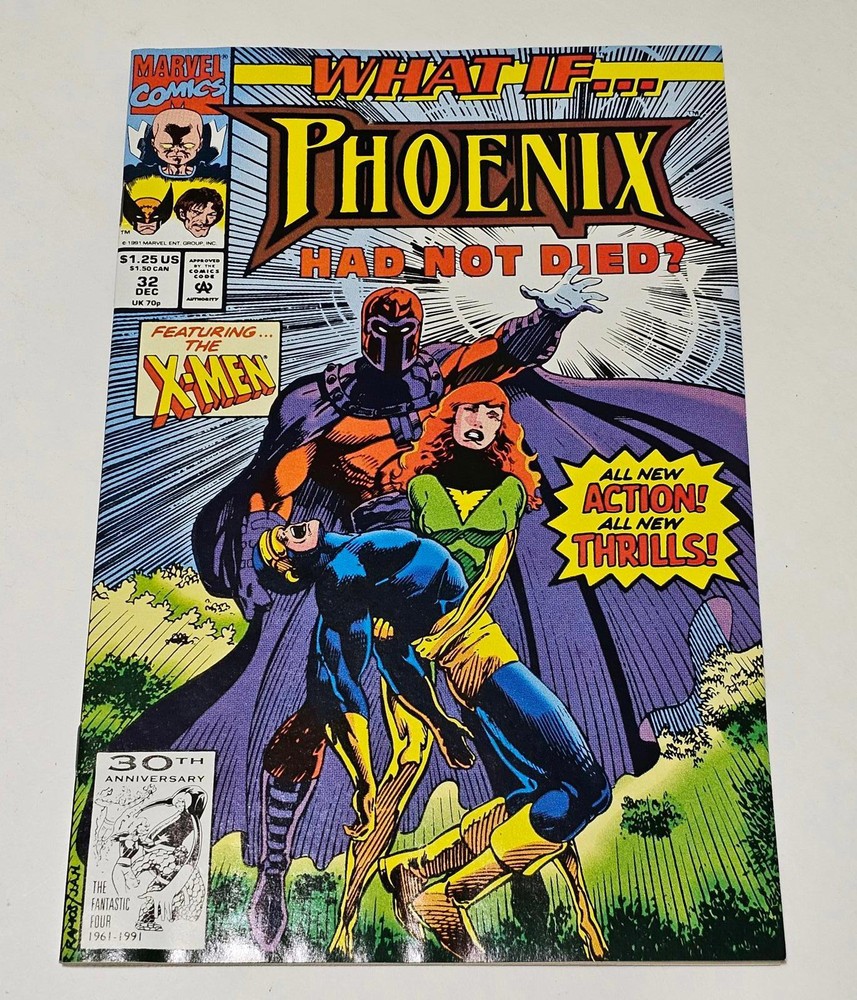What If Phoenix Had Not Died? 1991 Vintage Marvel Comic Book