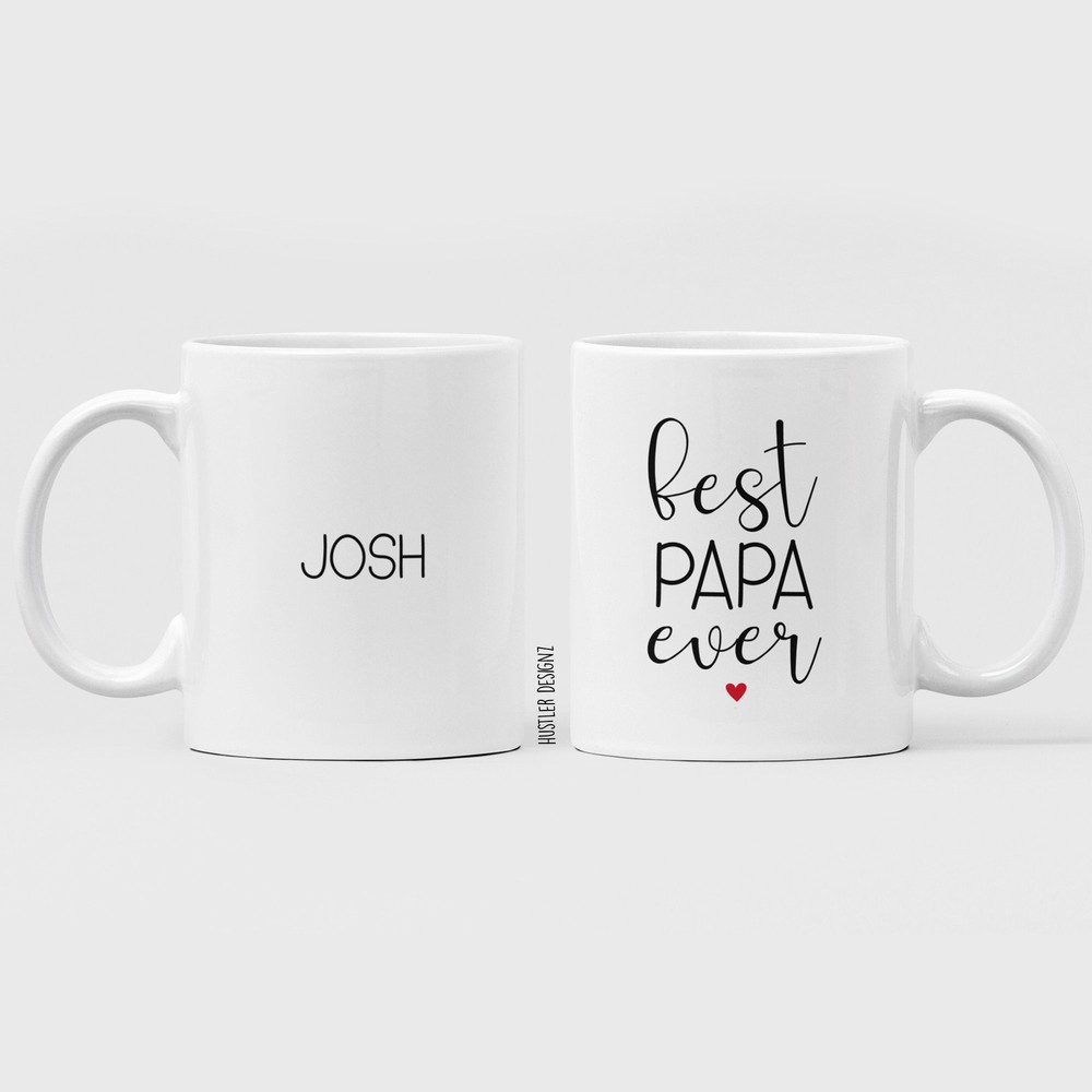 Best Papa Ever Mug Gift For Papa Personalized Mug Papa Gifts Papa Mug Papa