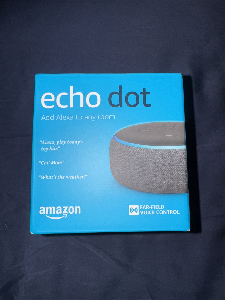 Amazon Echo Dot (3rd Generation) Smart Speaker - Charcoal