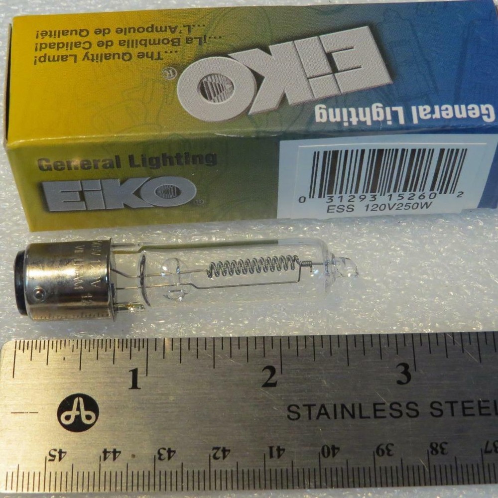 EIKO ESS 120V 250W Modeling Pool Lamp Bulb AVG Life 2000Hrs Made in Vietnam