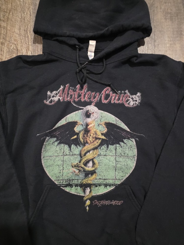 Motley Crue Dr Feel Good Vintage Style Hoodie 2019