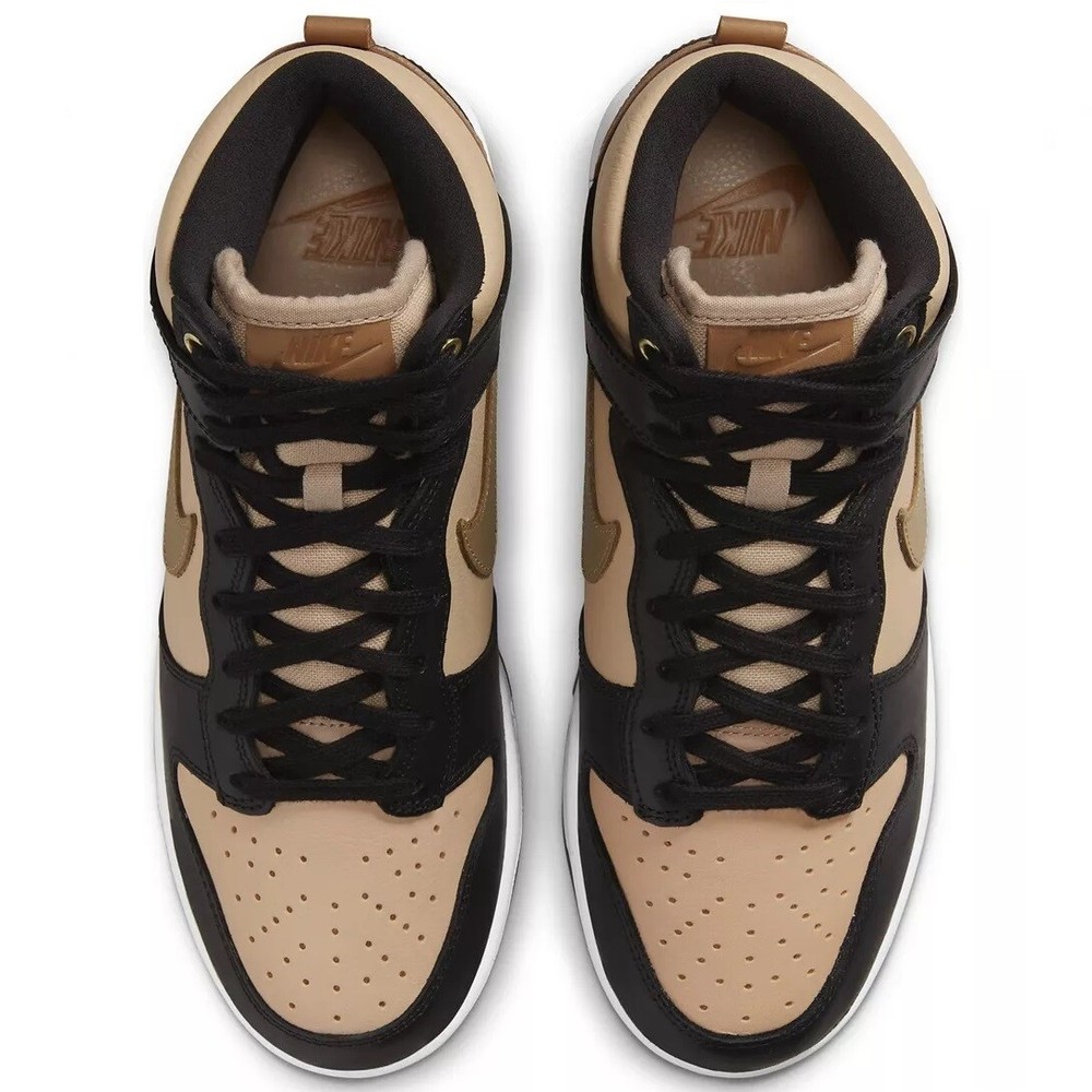 NIKE Men 10.5US   Women'S Dunk High Lxx Black/Flux/Tan/White U Wmns Dx0346-001