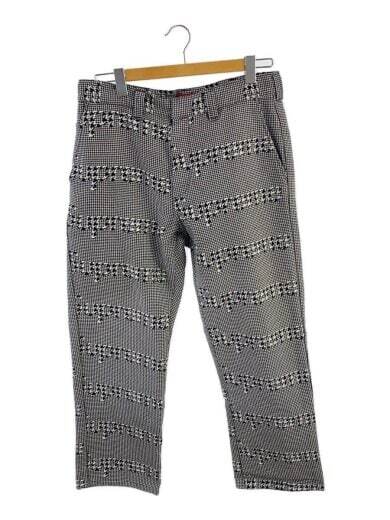 Supreme 21AW Houndstooth Work Pant 32      BLK