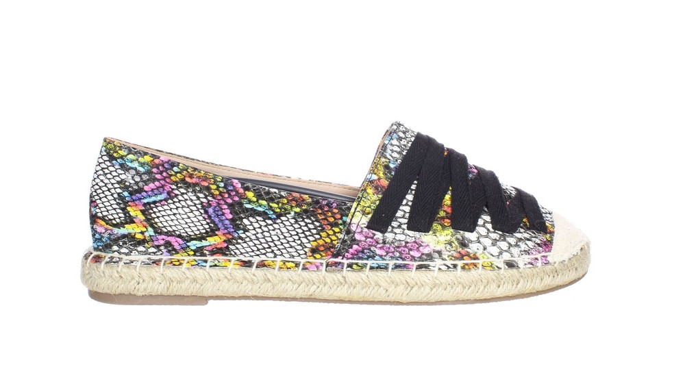 Yoki Womens Leia-12 Multi Espadrilles Size 7.5 (7732455)