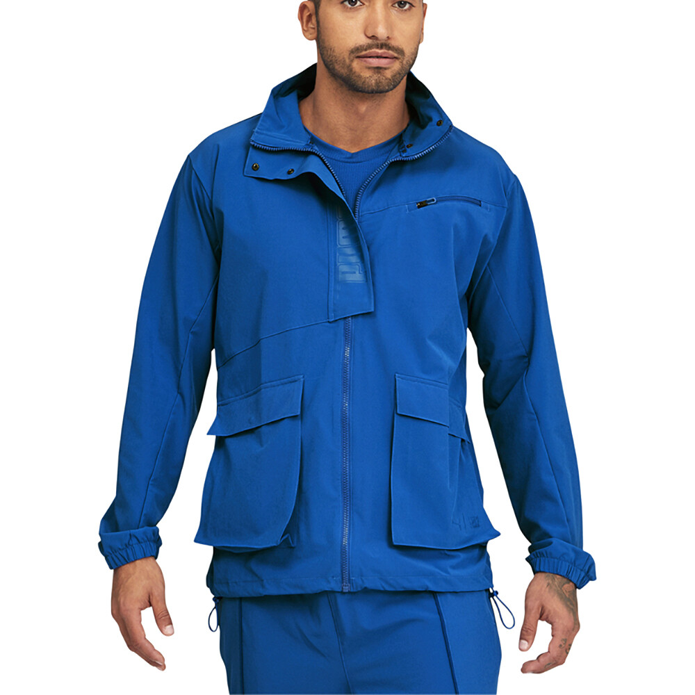 Puma Firat Mile X Training Mono FullZip Jacket Mens Blue Casual Athletic Outerwe