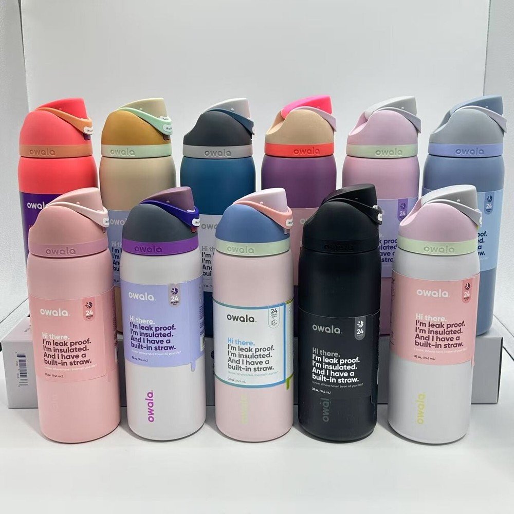 32 oz Owala FreeSip Water Bottle Sport Mug - New
