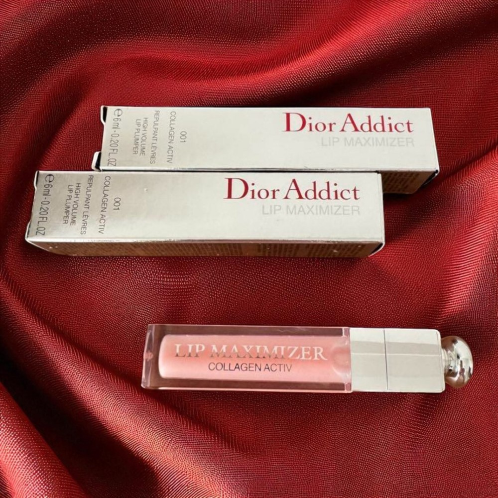 Dior Addict Lip Maximizer 2-Pack with Collagen in Pink
