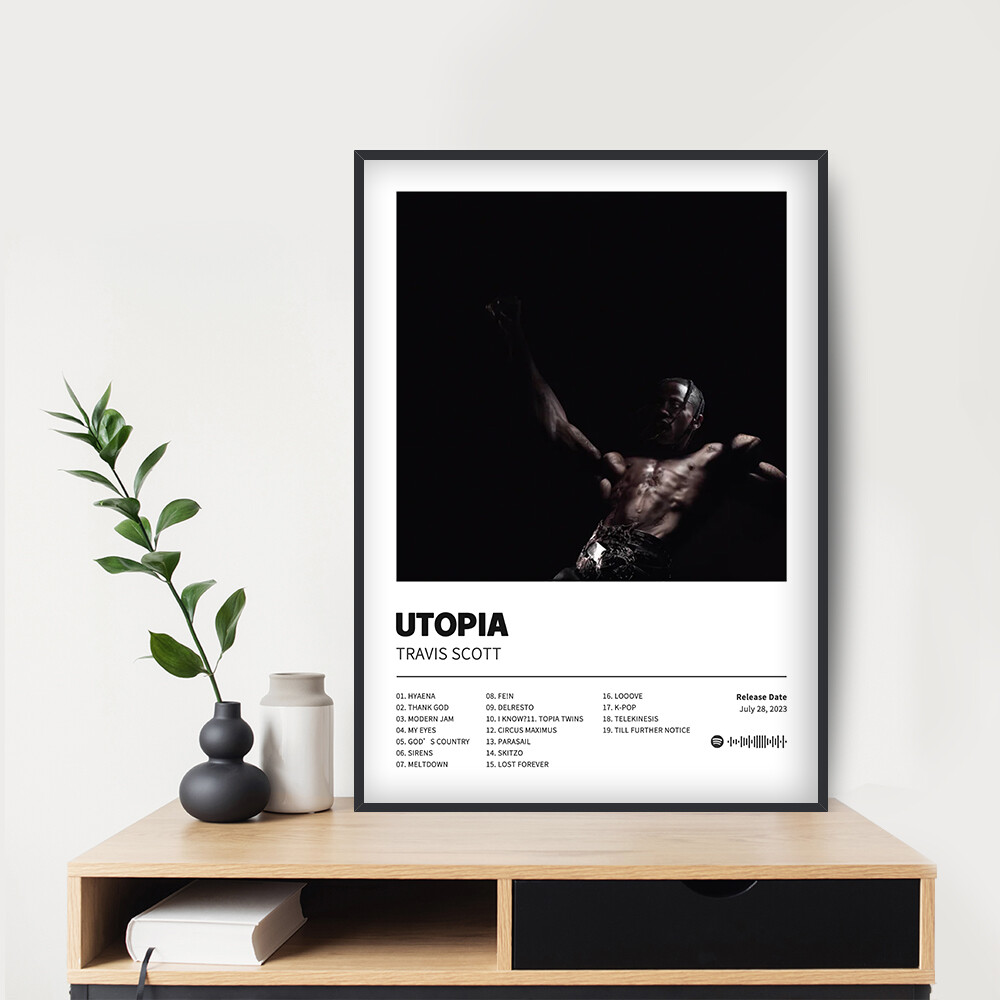 Utopia - Travis Scott Album Poster 20x30