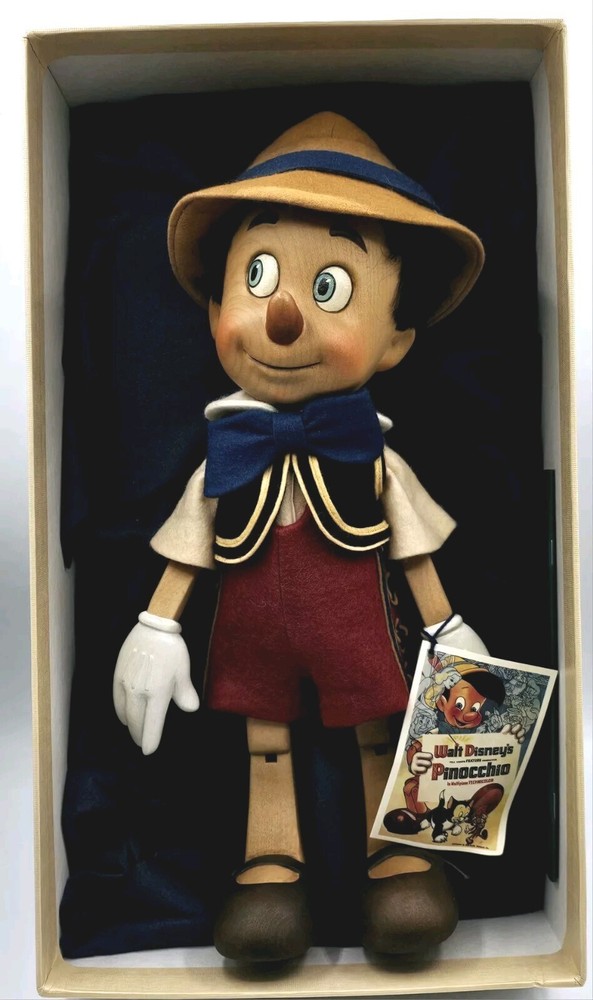 John Wright Pinocchio Wood doll First Pinocchio 1992 Only 500 Made this is #9
