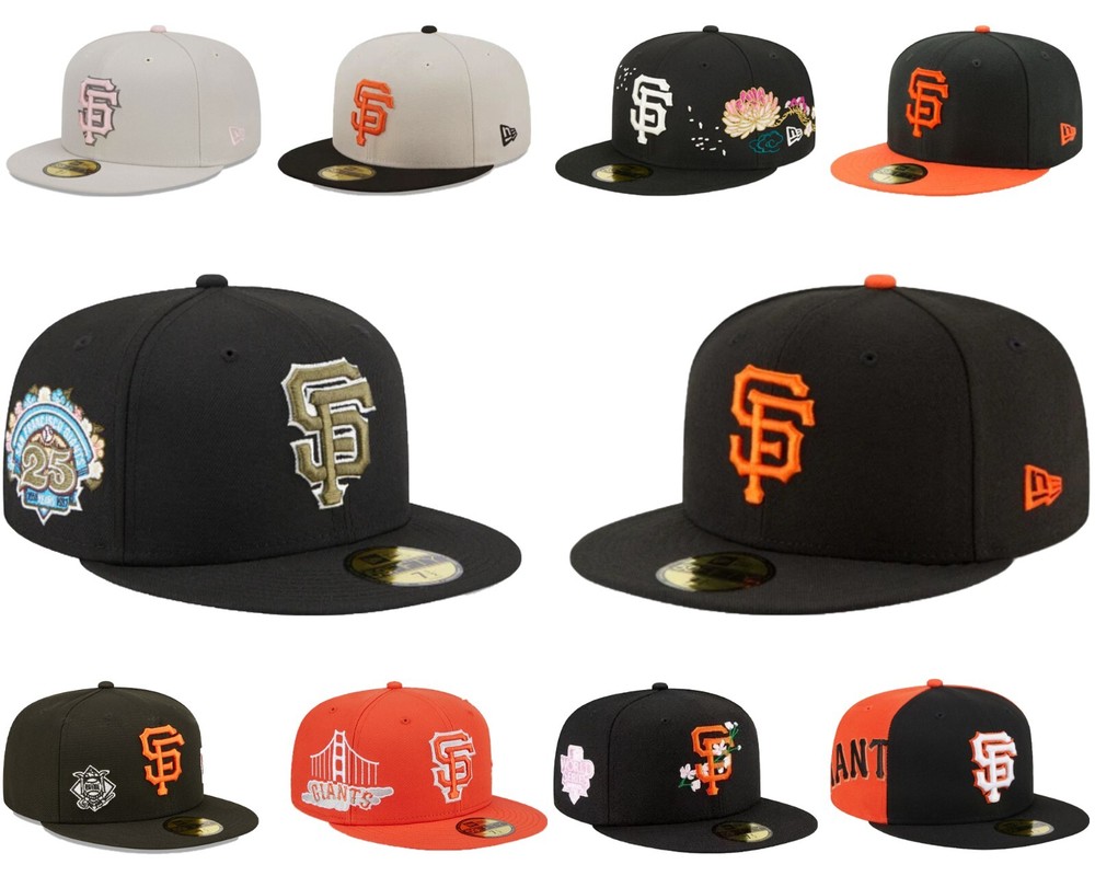 New MLB San Francisco Giants New Era Men's Baseball Cap 59FIFTY Fitted Cap
