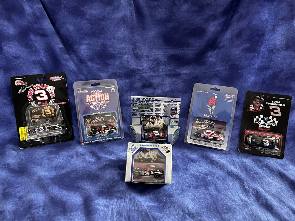 Dale Earnhardt Sr. Collectibles ~ Lot of 5 ~ All New, Unopened Packaging
