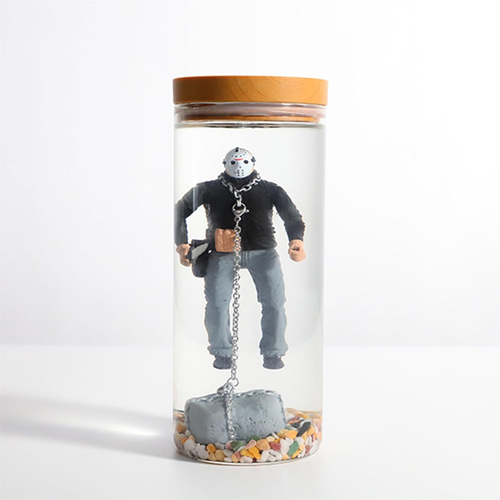 Jason Voorhees Lamp,Horror Decor, Horror Movie Decor, Jason Voorhees Water Lamp,