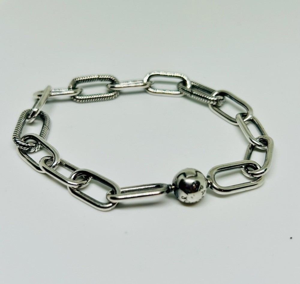 PANDORA ME 925 Silver 18cm Link Chain Bracelet