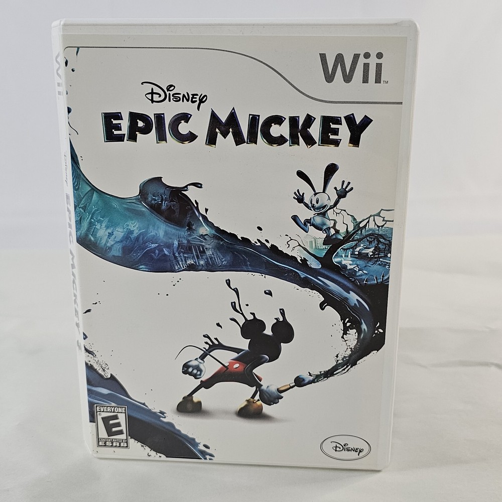 Epic Mickey Nintendo Wii Original 2010 Tested Game Near Mint Condition  