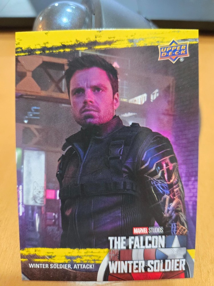 Upper Deck Falcon Winter Soldier Yellow Parallel Choose Your Card