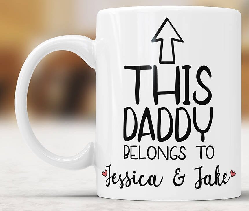 Personalized Mug For Dad Personalized Fathers Day Mug Custom Dad Mug Fathers Day