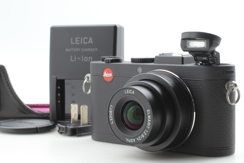 MINT Leica X2 Black 16.2 MP Compact Digital Camera Black From JAPAN