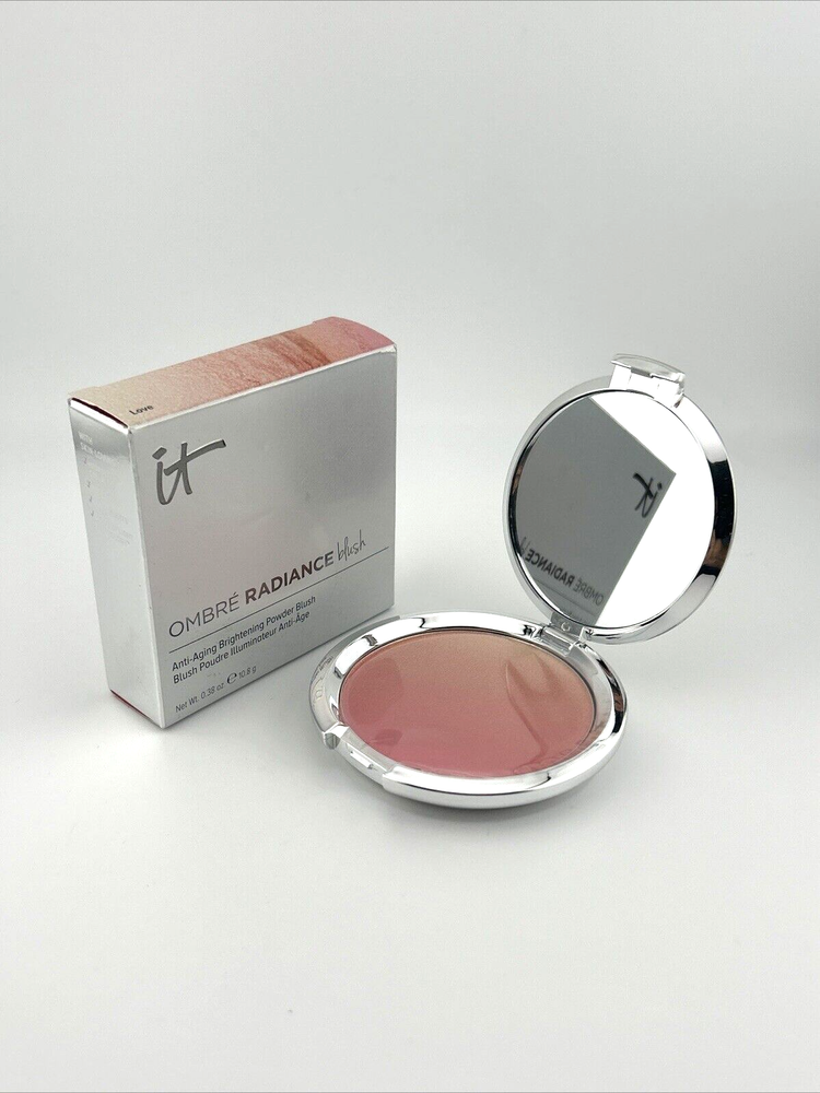 IT Cosmetics Ombre Radiance Blush in Love Anti-Aging Brightening Powder 0.38 oz