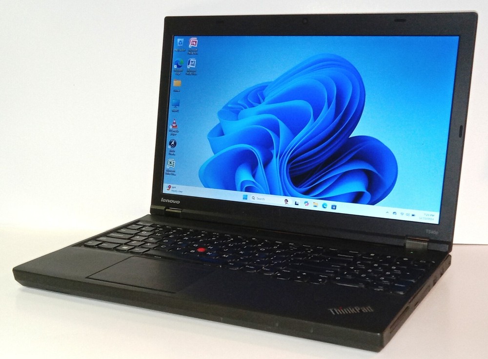 Blue Lenovo ThinkPad T540P 15.6in i7 2.9GHz 16GB 512GB SSD Webcam Windows 11 Pro Laptop