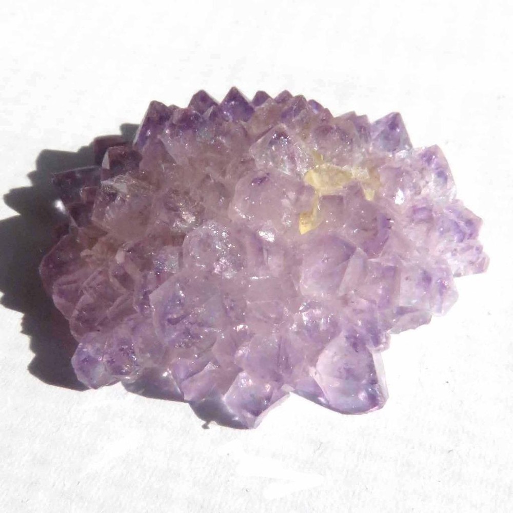 Druzy Amethyst Rose Flower Stalactite Tip Cabochon VR338
