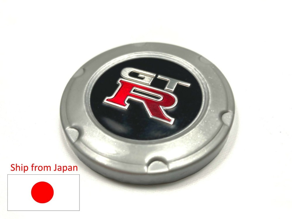 NISSAN SKYLINE R34 GTR horn emblem replica steering wheel GTT