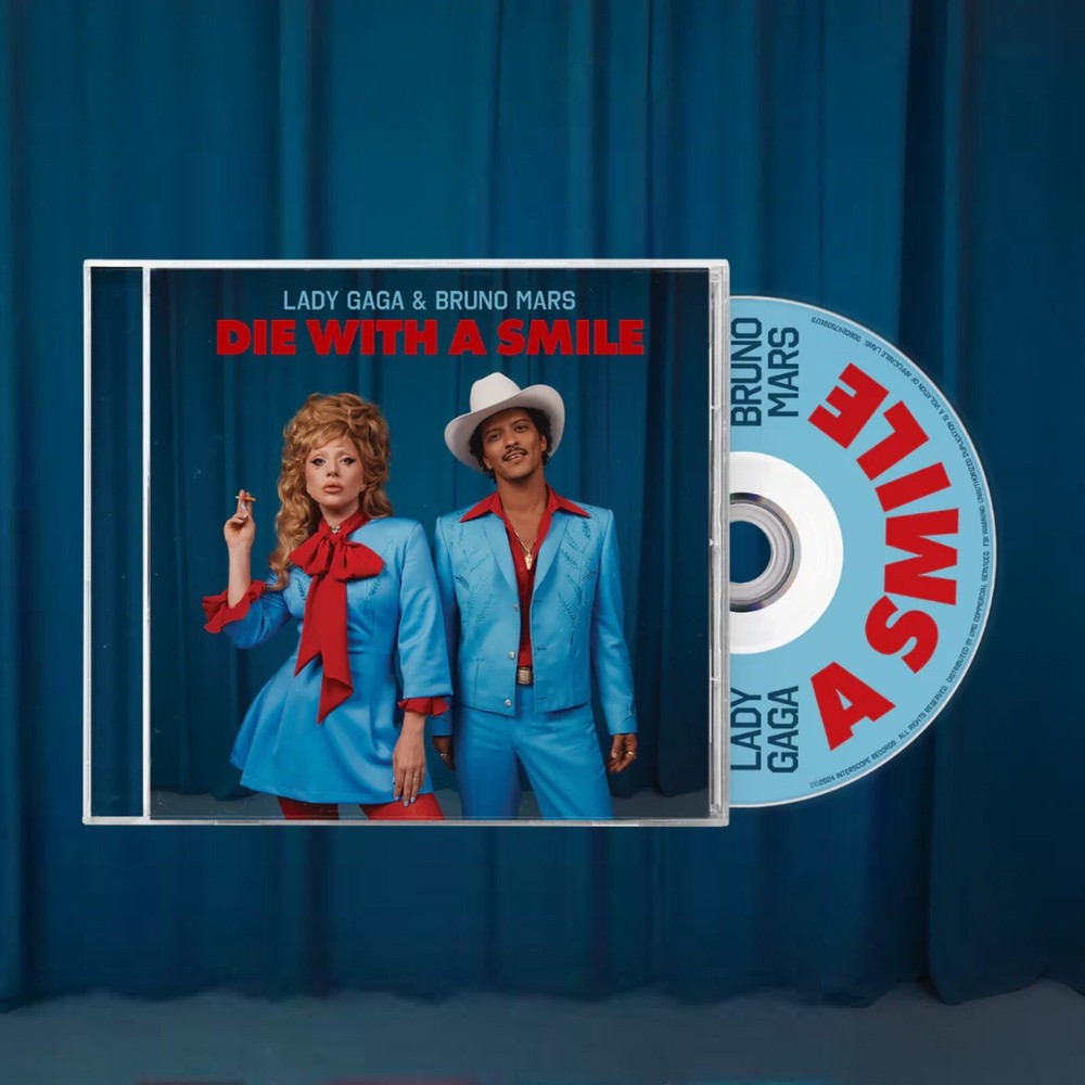 Lady Gaga, Bruno Mars -  Die With A Smile Limited Edition CD Single - FLASH SALE-image