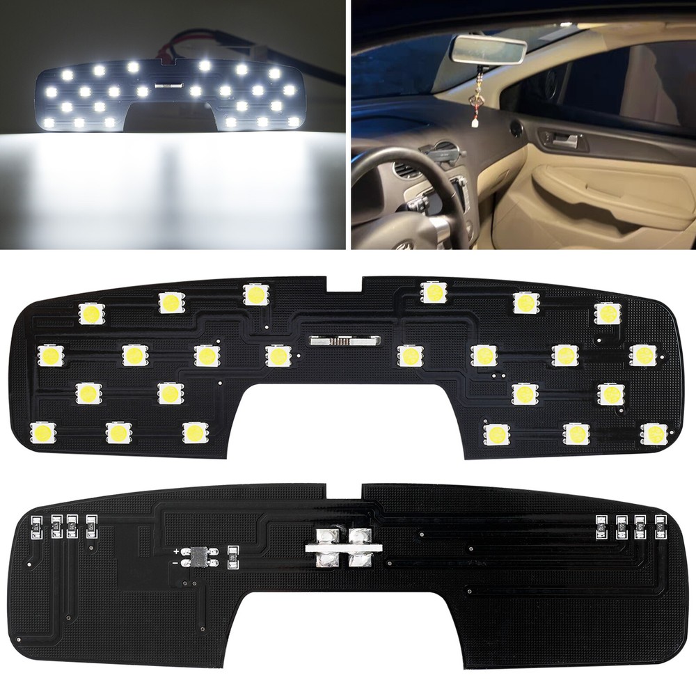 12V White LED Interior Spot Lights for Ford EcoSport Focus MK2 1.8L 2007-2014