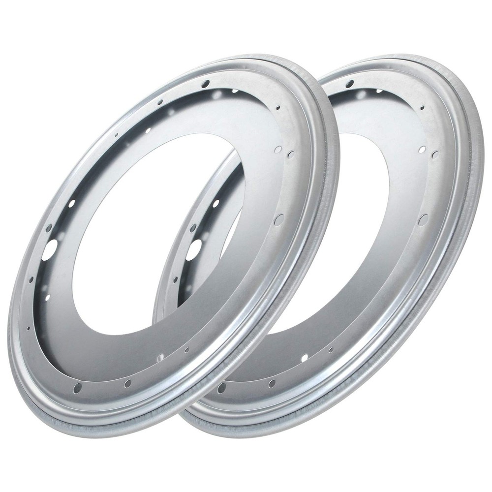 2-Pack 12-Inch Lazy Susan Turntable Bearings for Smooth Rotation