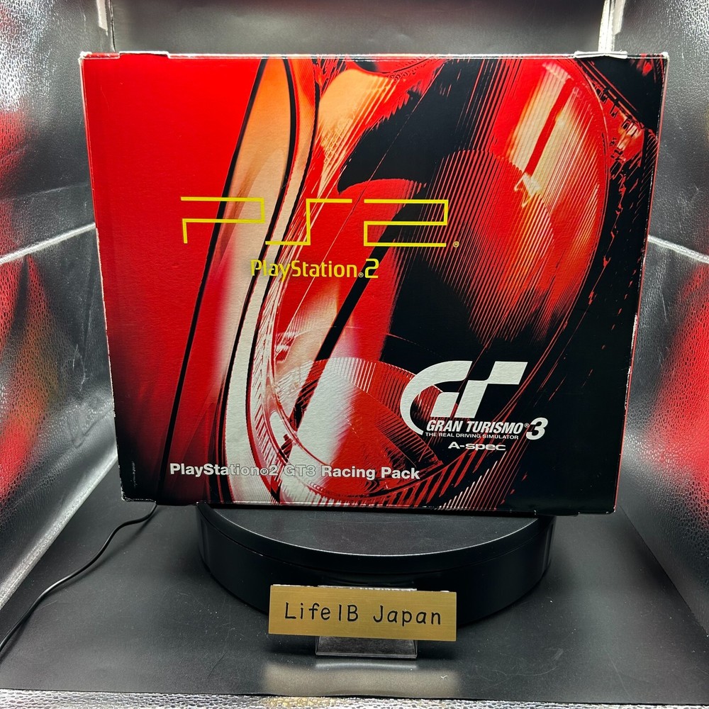 SONY Playstation 2 PS2 SCPH-35000 GT Gran Turismo 3 Racing Pack Limited Edition