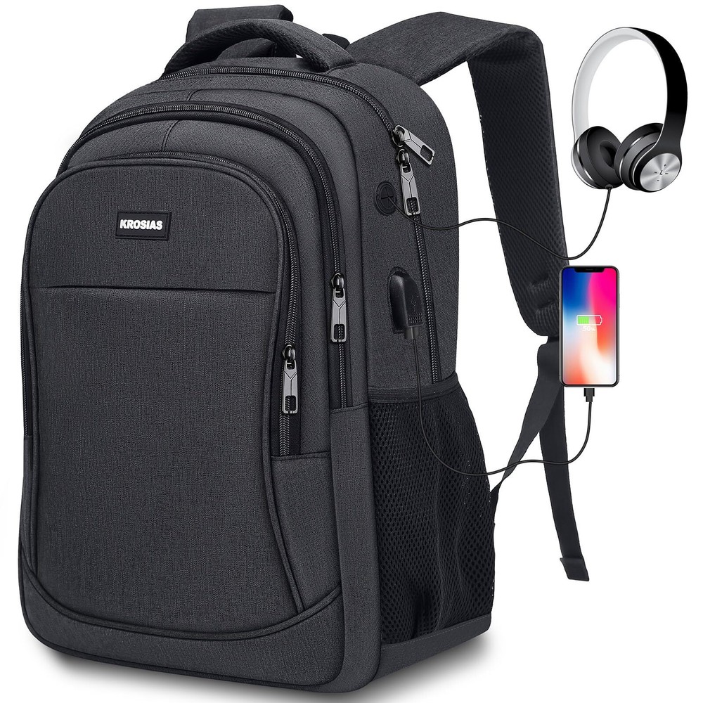 School Backpack for Men and Women, College Bookbag for Teens Boys Students 15...