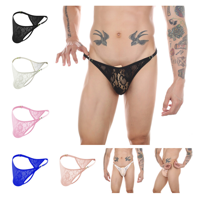 Male Panties Underpants Mens Ice Silk Briefs Lingerie Men Underwear Sexy