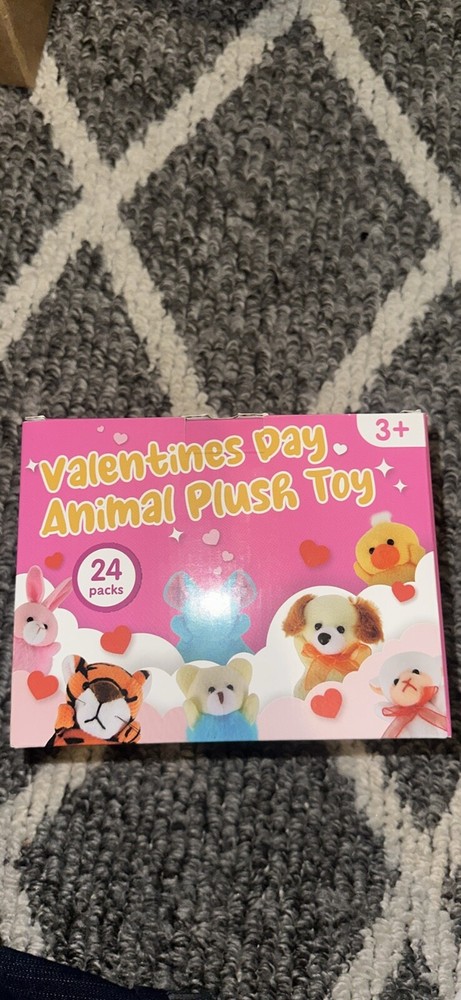 valentines day animal plush toy