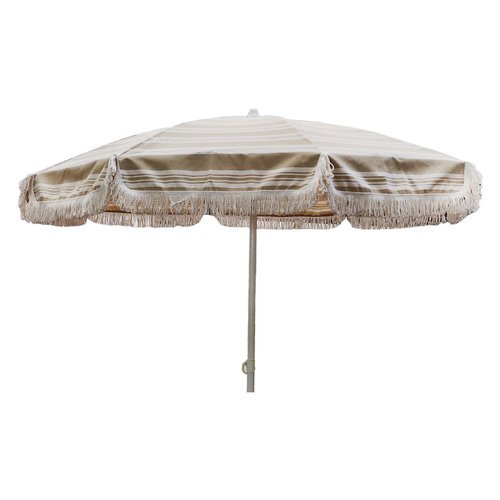 Moia G960R Sand Stripe Olefin Umbrella 2M Elegant Outdoor Use  