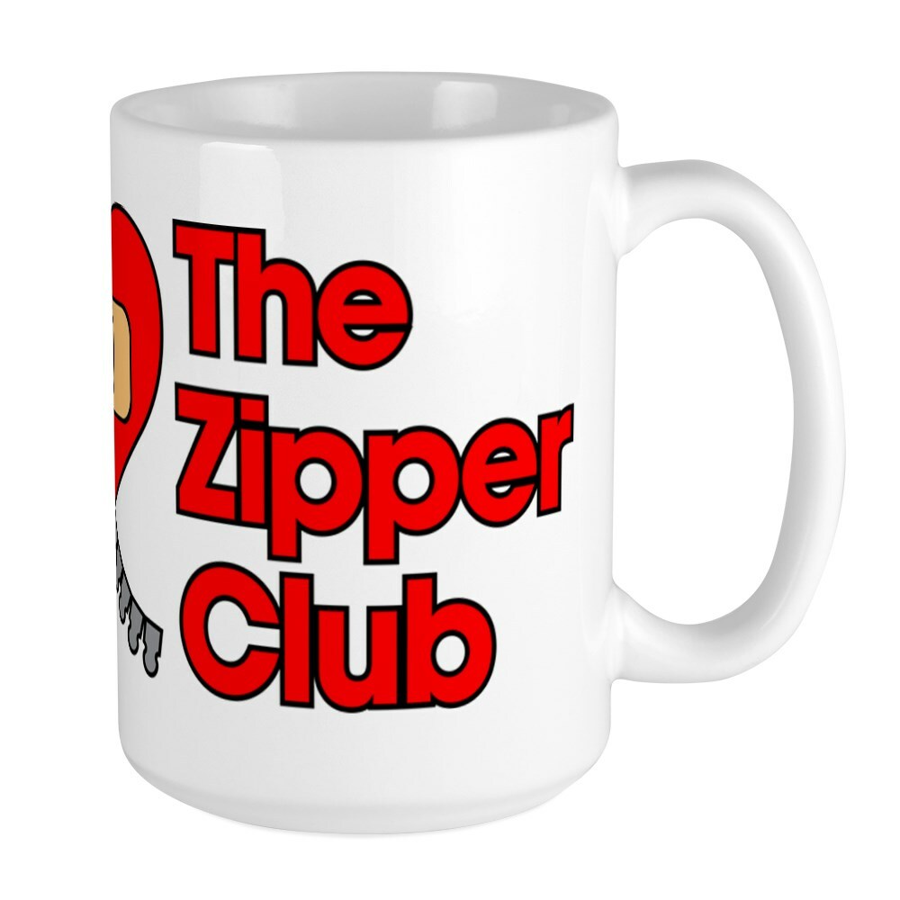 CafePress The Zipper Club Coffee Mug, Large 15 oz. White Coffee Cup (160739923)
