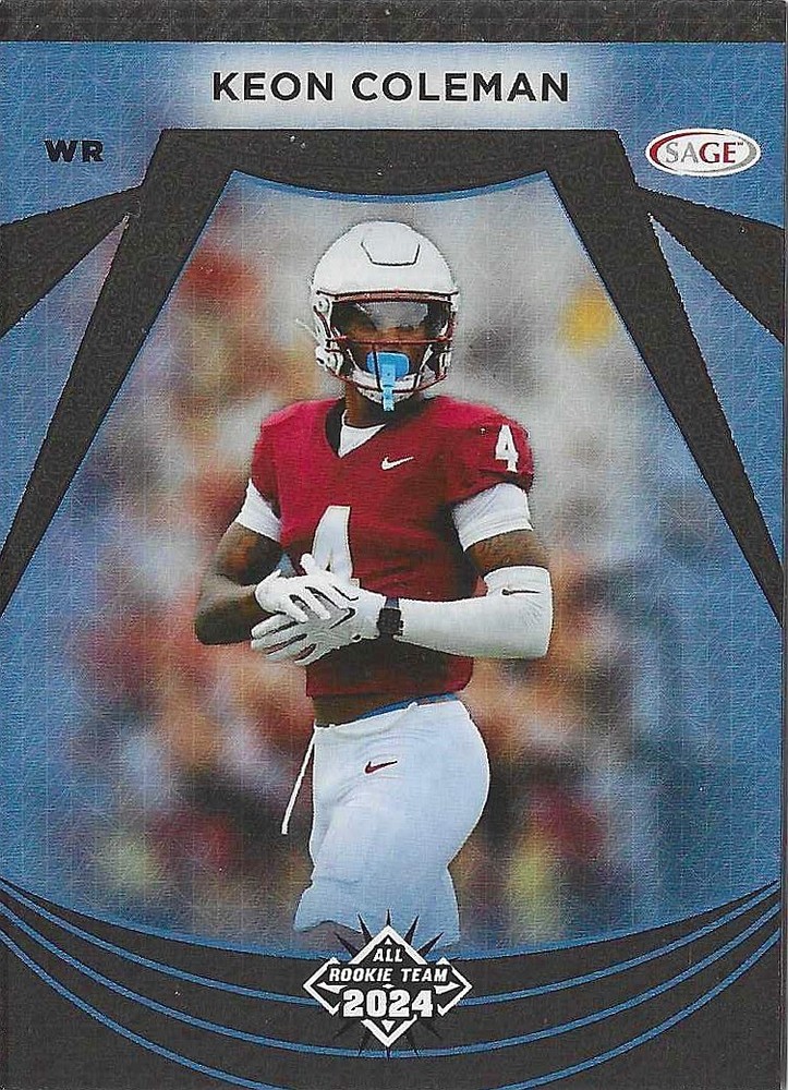 2024 Sage Low Series - All Rookie Team Keon Coleman #120 (RC)