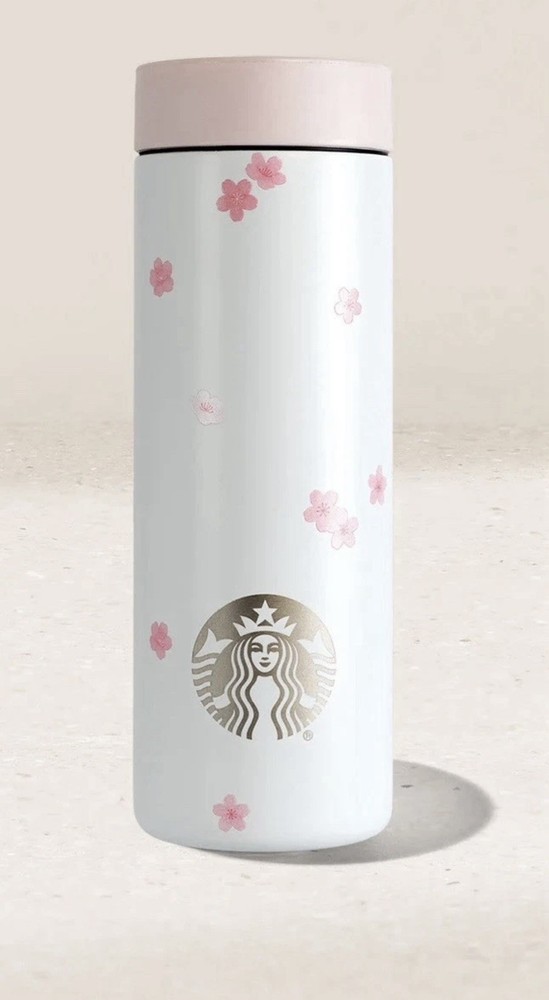 🩷Nwt Starbucks 2026 Spring Release MiiR Pink Cherry Blossom SS Tumbler HTF!
