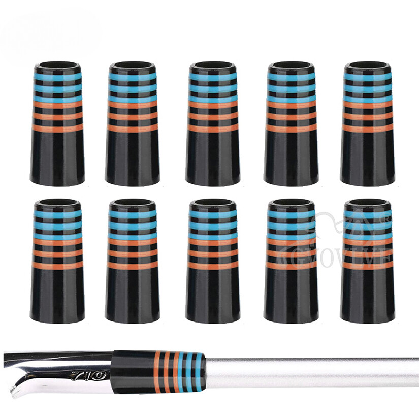 10Pcs/Pack Plastic Golf Ferrules Golf Sleeve Ferrules for Golf Irons Club Shaft