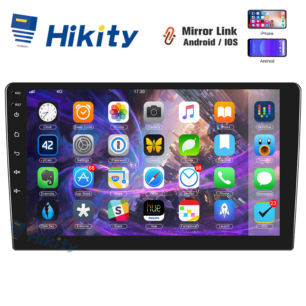 10-inch Android 13 Car Stereo with GPS WiFi Bluetooth 2+32GB 2DIN Touchscreen